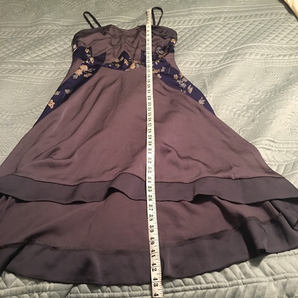 Free People high-low Blue and grey dress - Picture 6 of 8